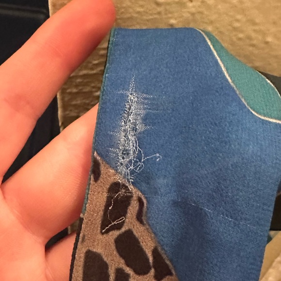 Anthropologie Hutch Mixed Print Wrap Top - Picture 15 of 16